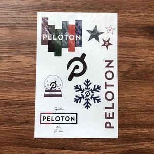 Peloton stickers